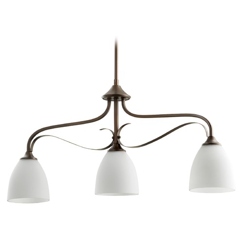 Jardin Oiled Bronze Linear LIght by Quorum Lighting