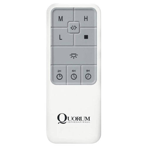 LED Remote Control for AC Motor Quorum by Quorum Lighting