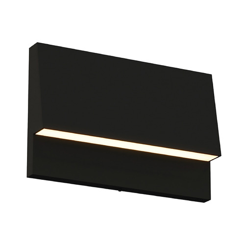 Visual Comfort Modern Collection Sean Lavin Krysen 2CCT 12V LED Outdoor Step Light in Black by VC Modern 700OSKYSN92730B12