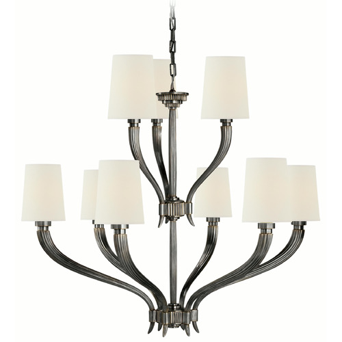 Visual Comfort Signature Collection Visual Comfort Signature Collection Chapman & Myers Ruhlmann Bronze Chandelier CHC2465BZ-L
