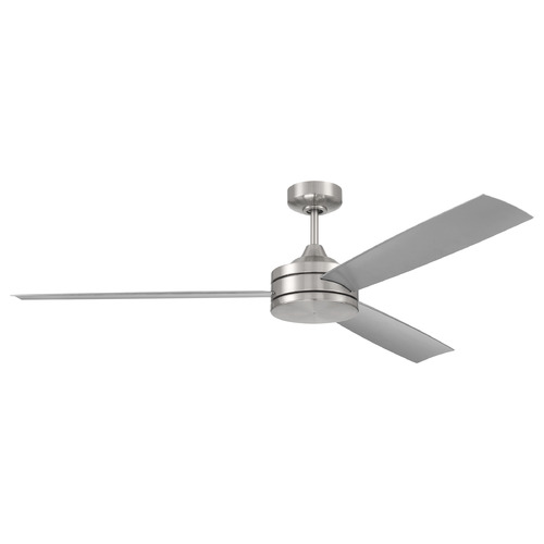 Craftmade Lighting Inspo Brushed Polished Nickel Ceiling Fan by Craftmade Lighting INS62BNK3