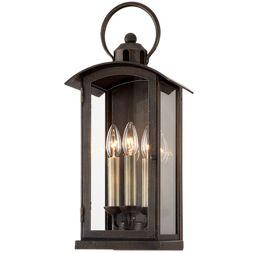 Troy Lighting Chaplin Vintage Bronze Outdoor Wall Light