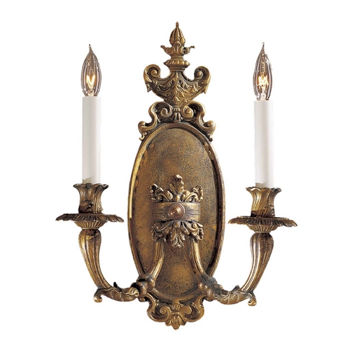 Sconce Wall Light in Antique Bronze Patina by Metropolitan Lighting