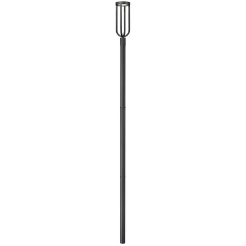 Z-Lite Leland Sand Black LED Post Light