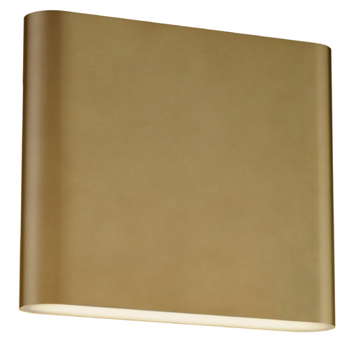 ET2 Lighting Et2 Spartan Natural Aged Brass LED Sconce E23235-NAB