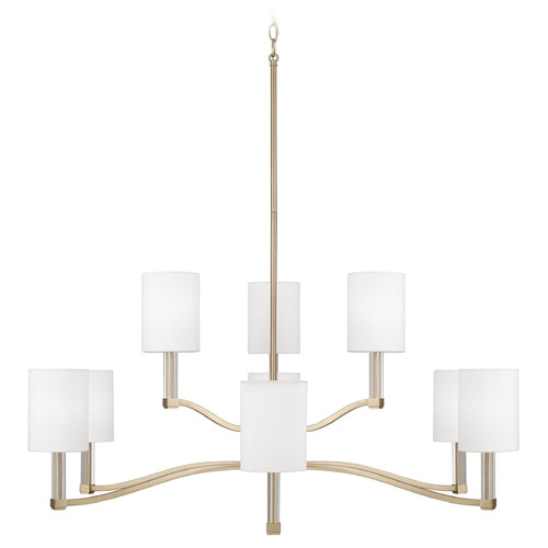 Ingrid Chandelier in Matte Brass by Capital Lighting
