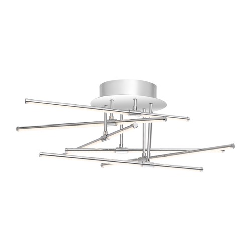 Quoizel Lighting Lightshow LED Semi-Flush Mount in Polished Chrome by Quoizel Lighting PCLS1722C