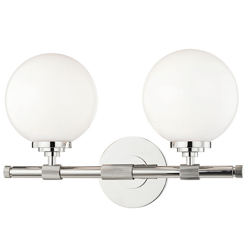 Hudson Valley Lighting Bowery Polished Nickel Bathroom Light