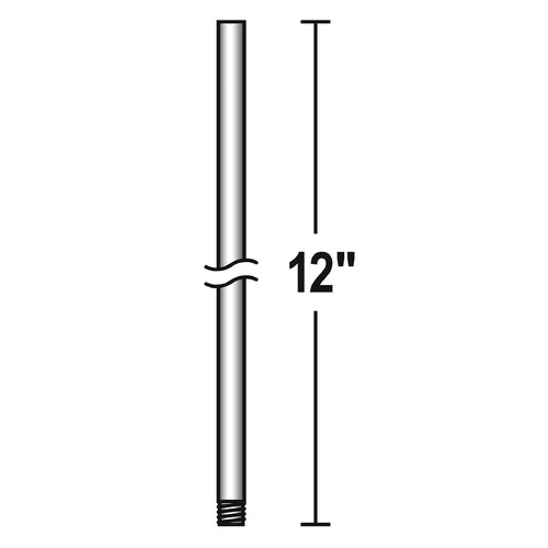 12-Inch Stem in Polished Antique Nickel by Hinkley Lighting