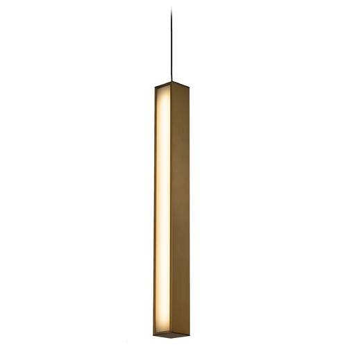 Chaos Aged Brass LED Mini Pendant by Modern Forms