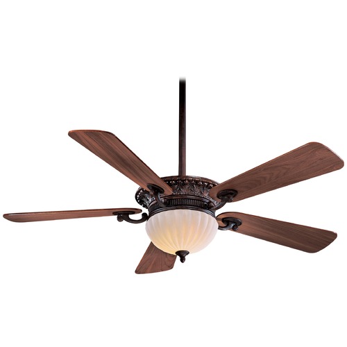 Volterra 52-Inch LED Fan inVerra Bronze by Minka Aire