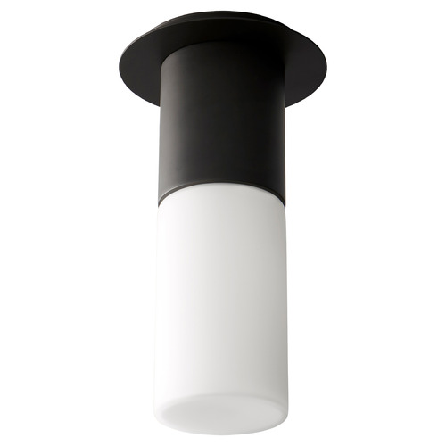 Oxygen Pilar Large Glass Ceiling Mount in Black by Oxygen Lighting 3-309-115