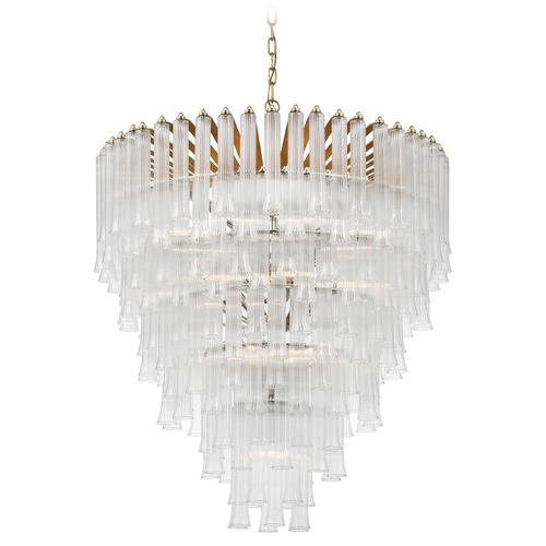 Visual Comfort Signature Collection Julie Neill Lorelei X-Large Chandelier in Gild by Visual Comfort Signature JN5253GCG