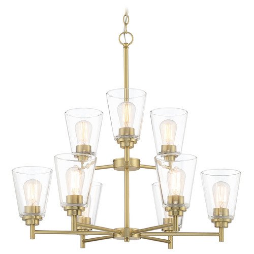Designers Fountain Westin Brushed Gold Chandelier