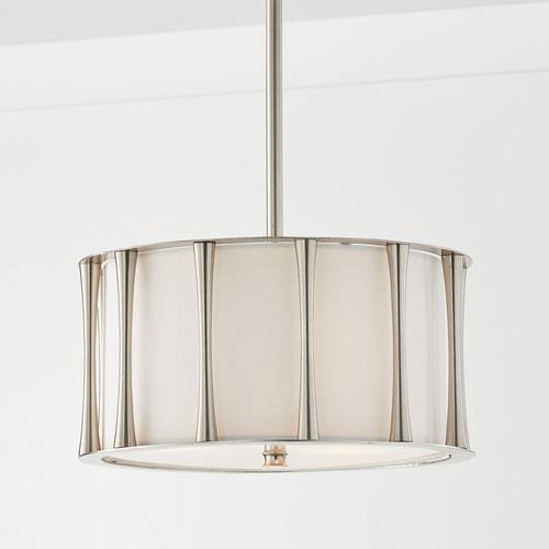 Bodie 15-Inch Convertible Pendant in Nickel by Capital Lighting