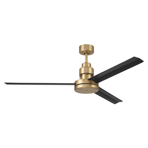 Craftmade Lighting Mondo Satin Brass Ceiling Fan by Craftmade Lighting MND54SBFB3