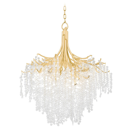 Corbett Lighting Genoa Gold Leaf LED Chandelier