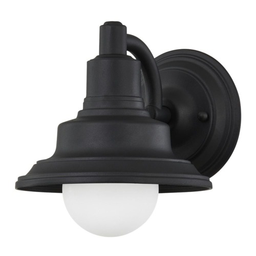 Dolan Designs Lighting Bayside Small 7.5 in. Black Outdoor Wall Light 9280-50