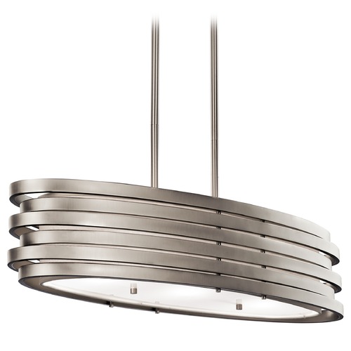 Kichler Lighting Roswell 37.25-Inch Brushed Nickel Pendant by Kichler Lighting 43303NI