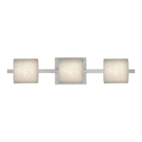 Besa Lighting Paolo Satin Nickel LED Bathroom Light