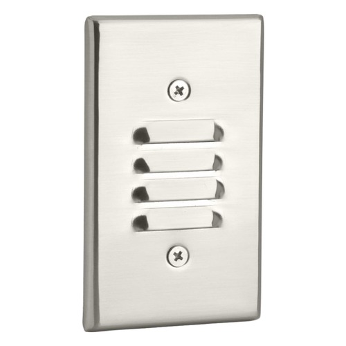 Indoor Step Light Brushed Nickel LED Recessed Step Light 3000K by Progress Lighting