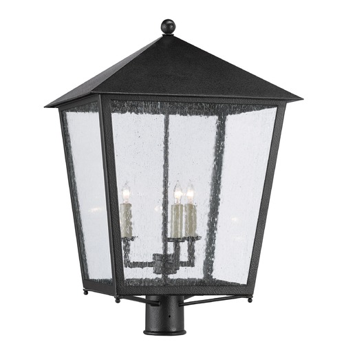 Currey and Company Lighting Bening 20.75-Inch Post Light in Midnight by Currey & Company 9600-0006