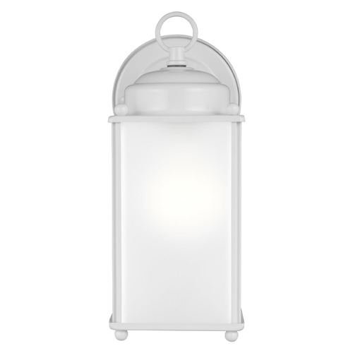 Generation Lighting New Castle White Outdoor Wall Light 8593001-15