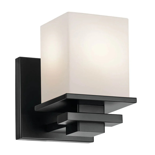 Tully Wall Sconce in Black by Kichler Lighting