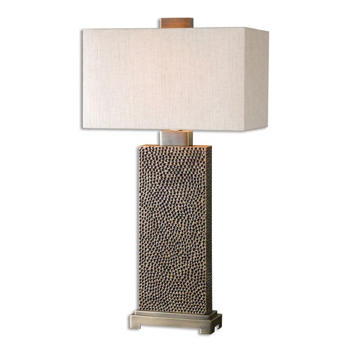 Canfield Coffee Bronze Table Lamp by Uttermost Lighting