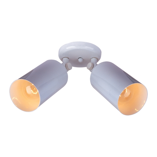 Spots White Flush Mount by Maxim Lighting