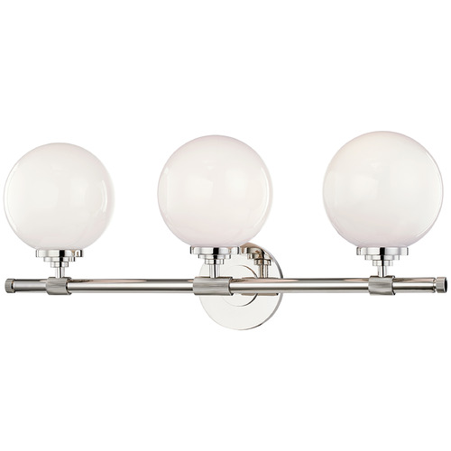 Hudson Valley Lighting Bowery Polished Nickel Bathroom Light