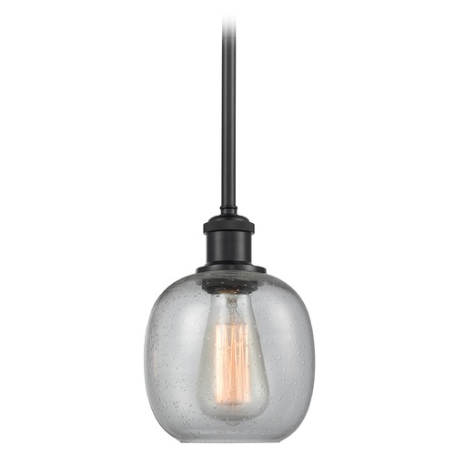 Belfast Matte Black Mini Pendant by Innovations Lighting