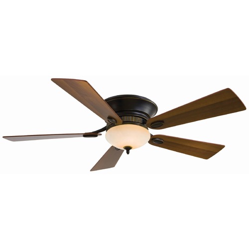 Minka Aire Delano II 52-Inch LED Hugger Fan in Dark Restoration Bronze by Minka Aire F711L-DRB