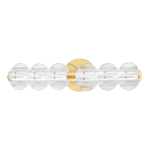 Lindley 23.75-Inch LED Bath Light in Brass by Hudson Valley Lighting