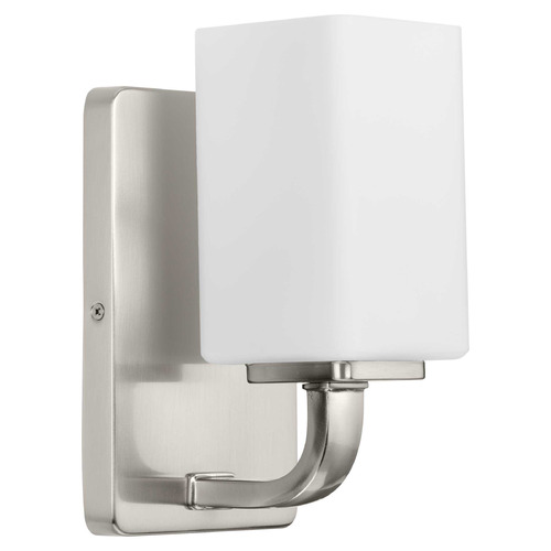 Progress Lighting Progress Lighting Cowan Brushed Nickel Sconce P300368-009