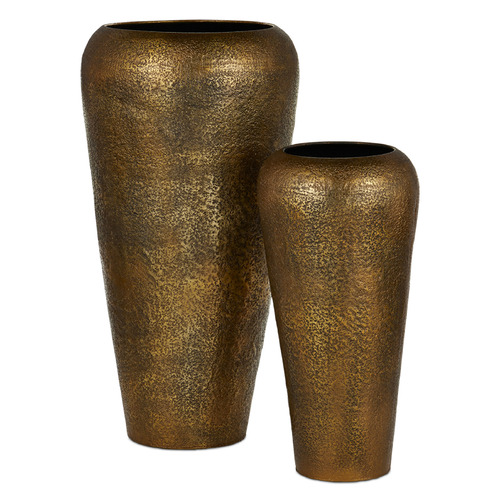 Currey and Company Aladdin Antique Gold Vase