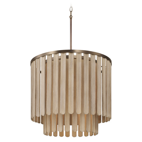 Capital Lighting Capital Lighting Jada Dark Brass Pendant Light 355651DR