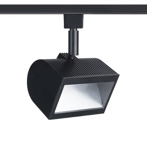 WAC Lighting Wall Wash Black LED Track Light H-Track 3000K 925LM