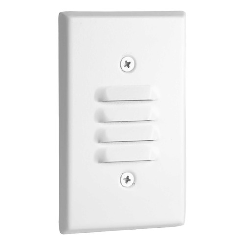 Indoor Step Light Satin White LED Recessed Step Light 3000K by Progress Lighting