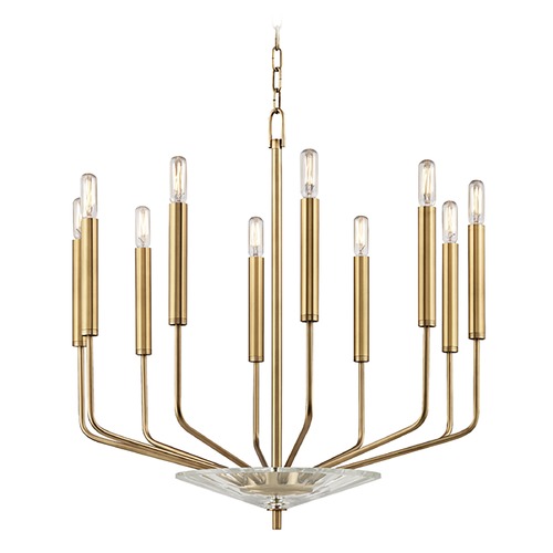 Hudson Valley Lighting Gideon Aged Brass Chandelier by Hudson Valley Lighting 2610-AGB