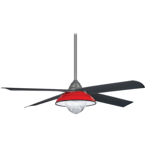 Red Wet Rated Metal Shade (Shade Only) by Minka Aire