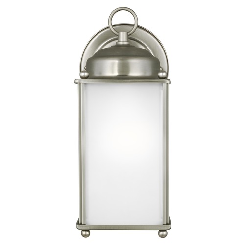 Generation Lighting New Castle Antique Brushed Nickel Outdoor Wall Light 8593001-965