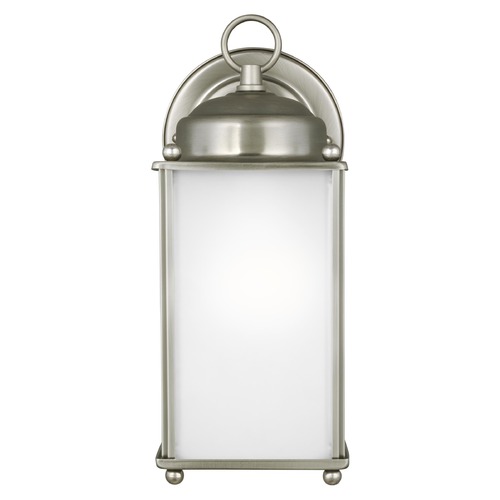 Generation Lighting New Castle Antique Brushed Nickel Outdoor Wall Light by Generation Lighting 8593001-965