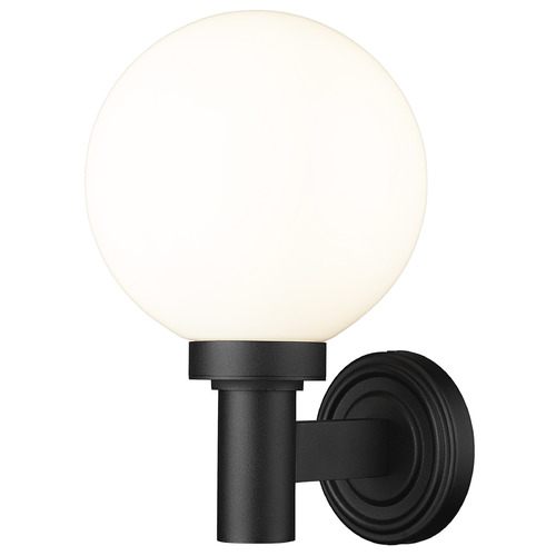 Laurent Black Outdoor Wall Light by Z-Lite