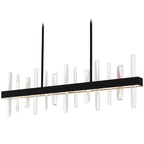 Quoizel Lighting Regal Matte Black LED Island Light