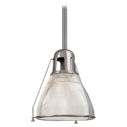 Haverhill Mini Pendant in Satin Nickel by Hudson Valley Lighting