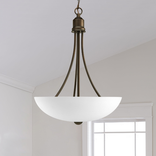 Gather Pendant in Antique Bronze by Progress Lighting