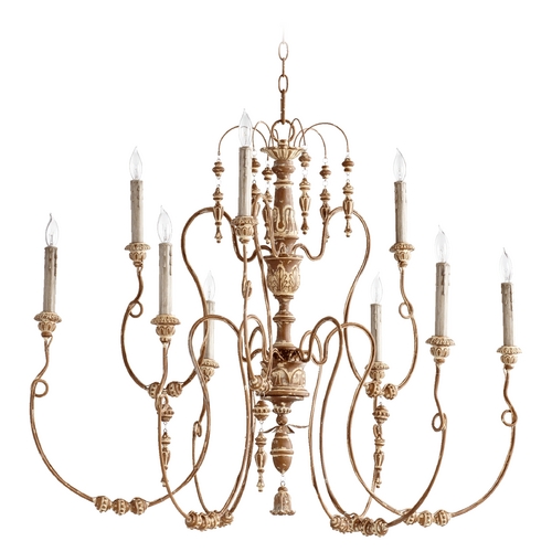 Salento 40.5-Inch Chandelier in French Umber  by Quorum Lighting