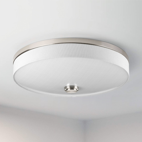 Progress Lighting Weaver LED Brushed Nickel Flush Mount by Progress Lighting P3611-0930K9