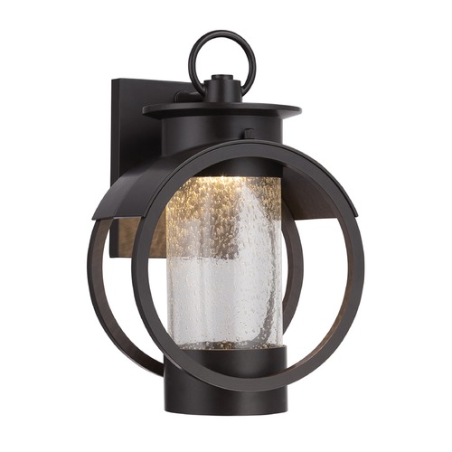 Designers Fountain Lighting Seeded Glass LED Outdoor Wall Light Bronze Designers Fountain Lighting LED32811-BNB